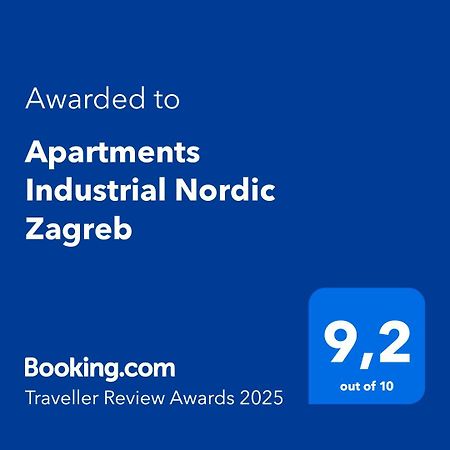 Apartments Industrial Nordic Zagreb Exteriör bild
