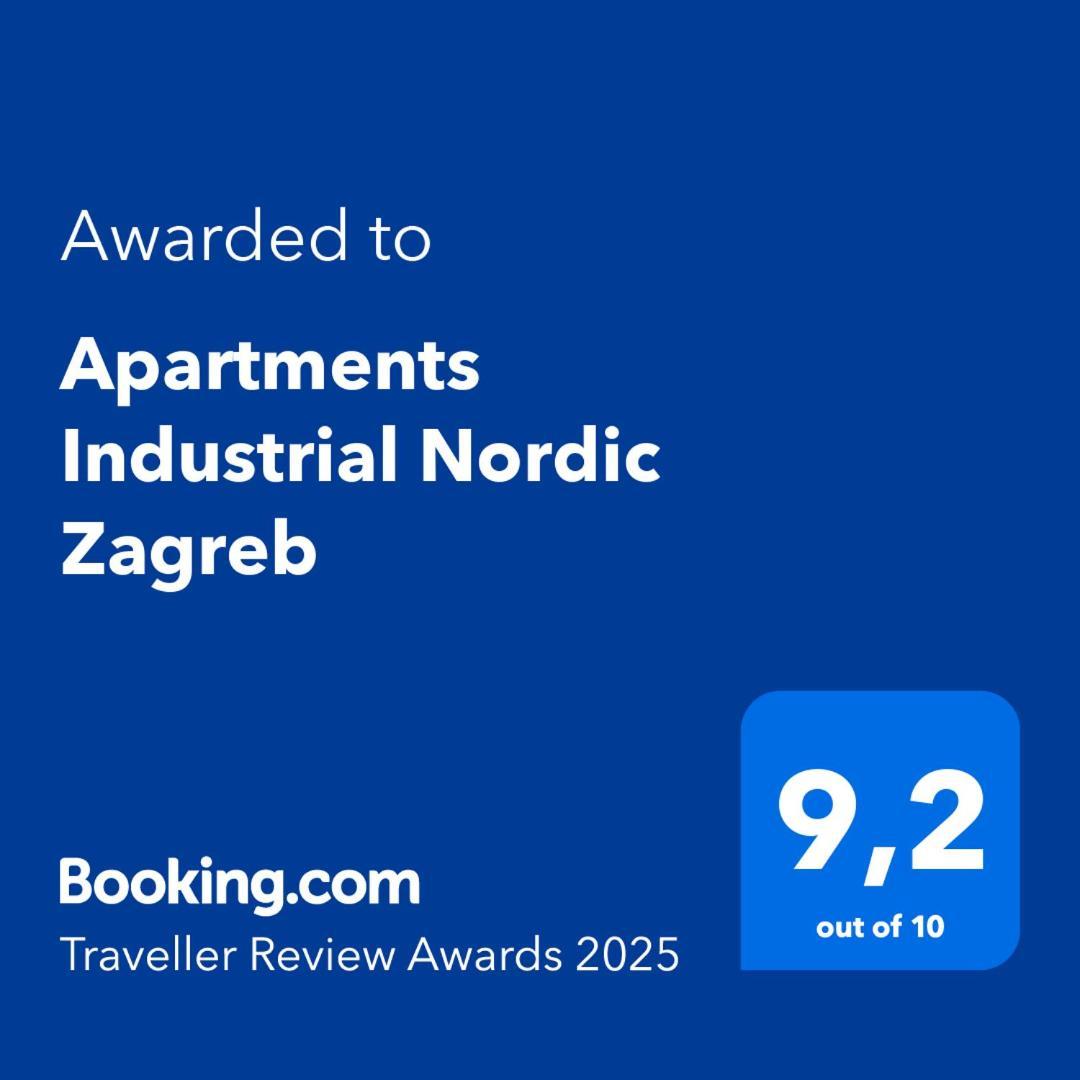 Apartments Industrial Nordic Zagreb Exteriör bild